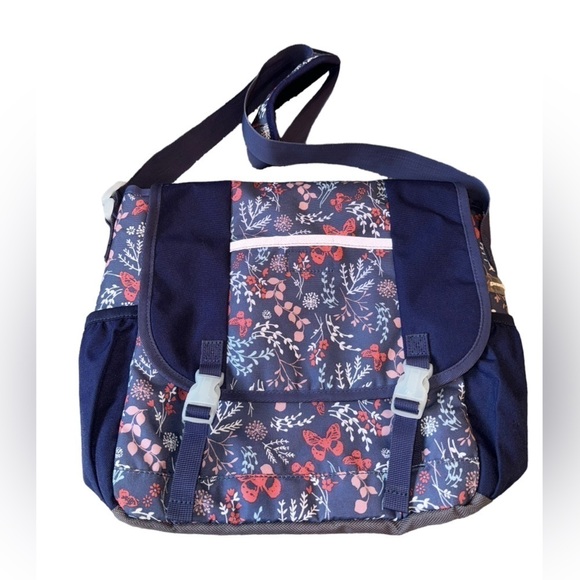 Garnet Hill Eco Crossbody Messenger Bag - Picture 13 of 14